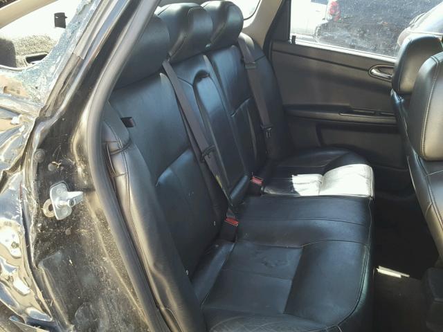 2G1WD58C669425577 - 2006 CHEVROLET IMPALA SUP BLACK photo 6