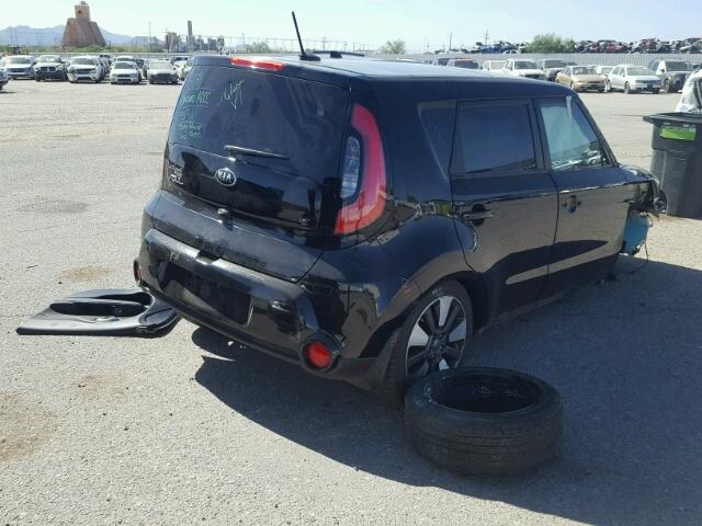 KNDJX3A50F7114074 - 2015 KIA SOUL ! BLACK photo 4