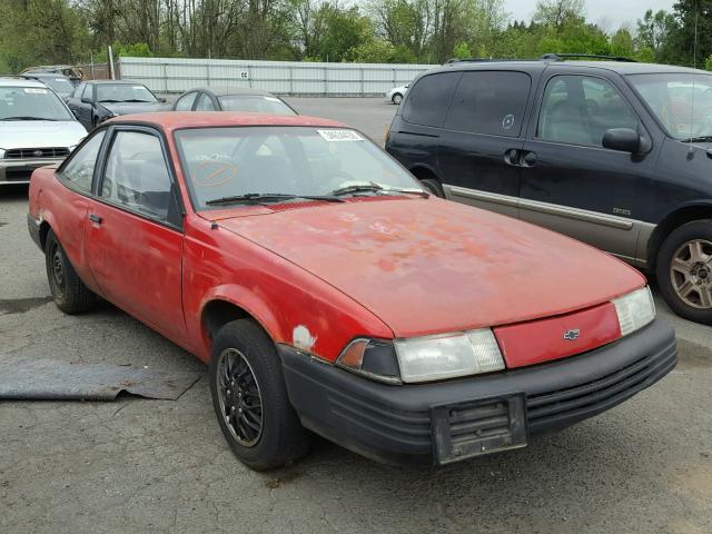 1G1JC1442N7132103 - 1992 CHEVROLET CAVALIER V RED photo 1