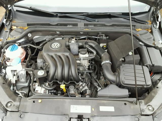3VW2K7AJ5EM215197 - 2014 VOLKSWAGEN JETTA BASE 灰色 照片 7