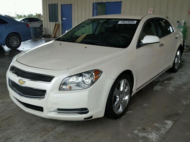 1G1ZC5E05CF294266 - 2012 CHEVROLET MALIBU 1LT 白色 照片 2