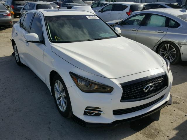 JN1EV7AP6HM739926 - 2017 INFINITI Q50 PREMIU WHITE photo 1