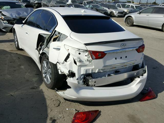 JN1EV7AP6HM739926 - 2017 INFINITI Q50 PREMIU WHITE photo 3