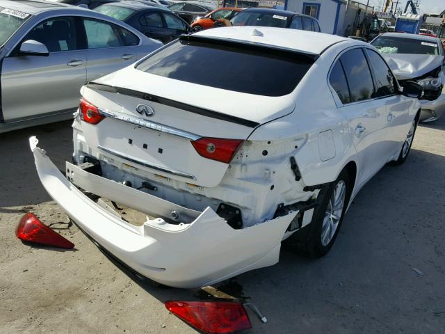 JN1EV7AP6HM739926 - 2017 INFINITI Q50 PREMIU WHITE photo 4