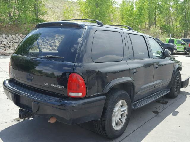 1B8HS78Z02F117405 - 2002 DODGE DURANGO R/ BLACK photo 4