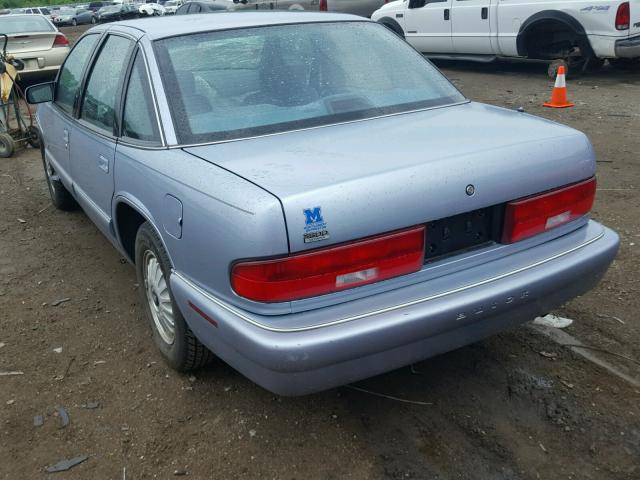 2G4WB52K9T1428153 - 1996 BUICK REGAL CUST BLUE photo 3