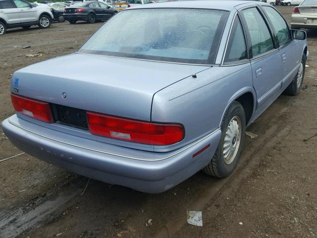 2G4WB52K9T1428153 - 1996 BUICK REGAL CUST BLUE photo 4