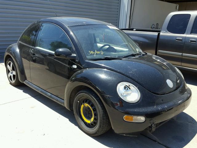 3VWED21C72M442799 - 2002 VOLKSWAGEN NEW BEETLE 黑色 照片 1