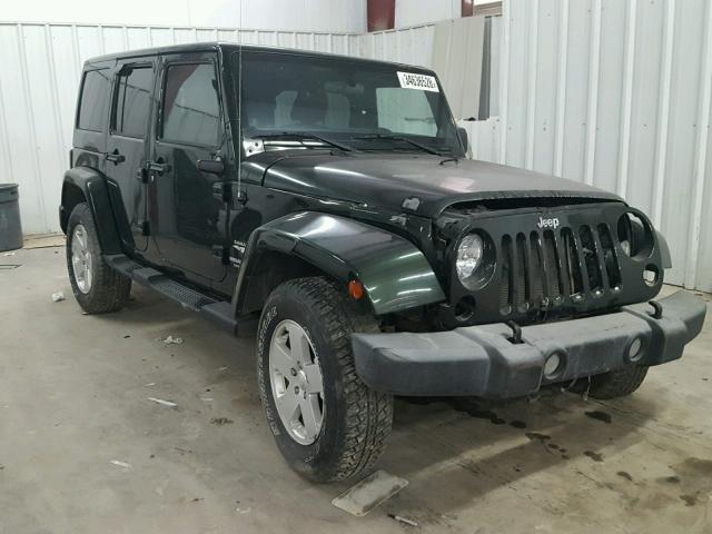 1J4BA5H10BL522428 - 2011 JEEP WRANGLER U GREEN photo 1