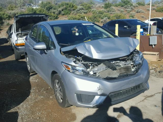 3HGGK5H58FM748556 - 2015 HONDA FIT LX SILVER photo 1