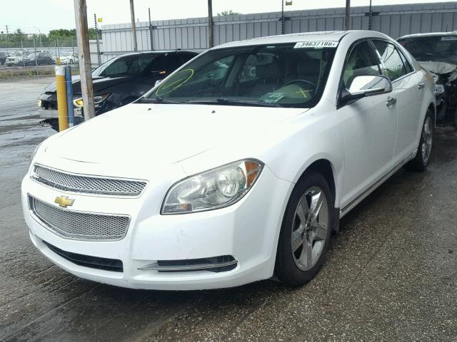1G1ZC5EB3A4158521 - 2010 CHEVROLET MALIBU 1LT 白色 照片 2