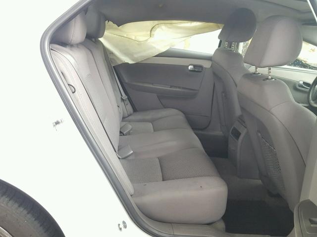 1G1ZC5EB3A4158521 - 2010 CHEVROLET MALIBU 1LT 白色 照片 6