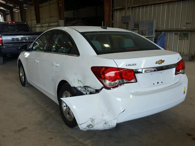 1G1PC5SBXE7126617 - 2014 CHEVROLET CRUZE LT WHITE photo 3