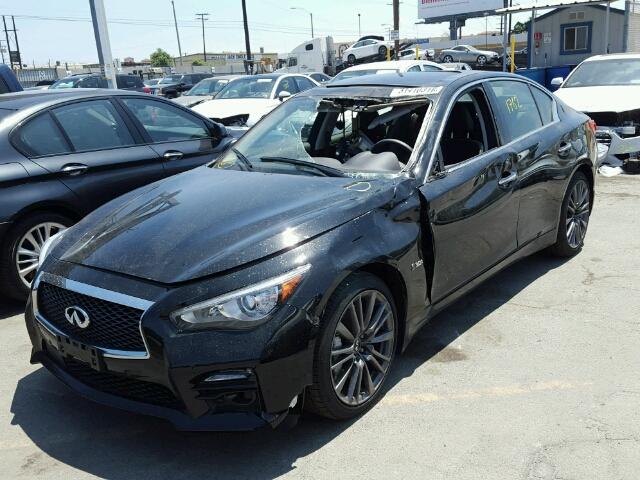 JN1FV7AR4GM451276 - 2016 INFINITI Q50 RED SP BLACK photo 2