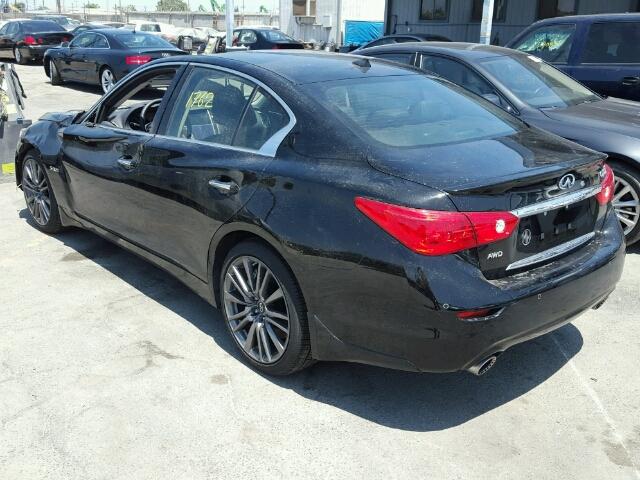 JN1FV7AR4GM451276 - 2016 INFINITI Q50 RED SP BLACK photo 3