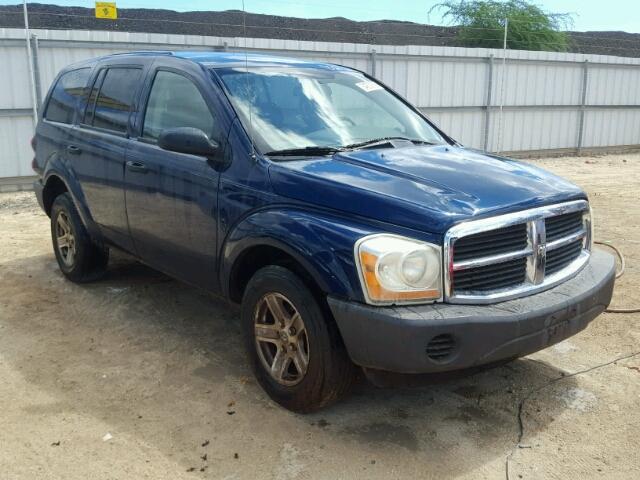 1D4HD38K74F108099 - 2004 DODGE DURANGO ST BLUE photo 1