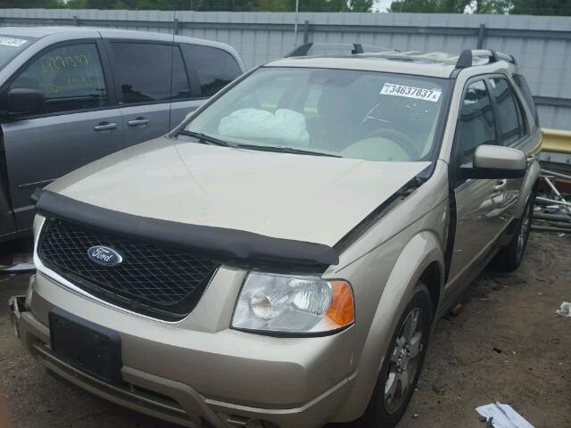 1FMZK03186GA53417 - 2006 FORD FREESTYLE GOLD photo 2