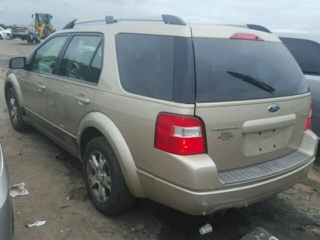 1FMZK03186GA53417 - 2006 FORD FREESTYLE GOLD photo 3