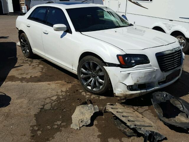 2C3CCABG1EH259902 - 2014 CHRYSLER 300 S WHITE photo 1