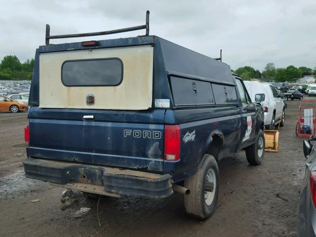1FTHF26H9VEC59431 - 1997 FORD F250 BLUE photo 4
