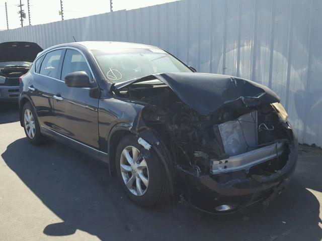 JN1AJ0HP0AM700486 - 2010 INFINITI EX35 BASE BLACK photo 1