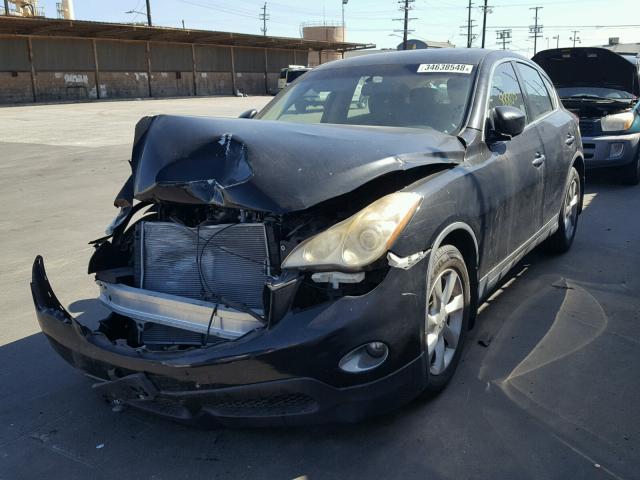 JN1AJ0HP0AM700486 - 2010 INFINITI EX35 BASE BLACK photo 2