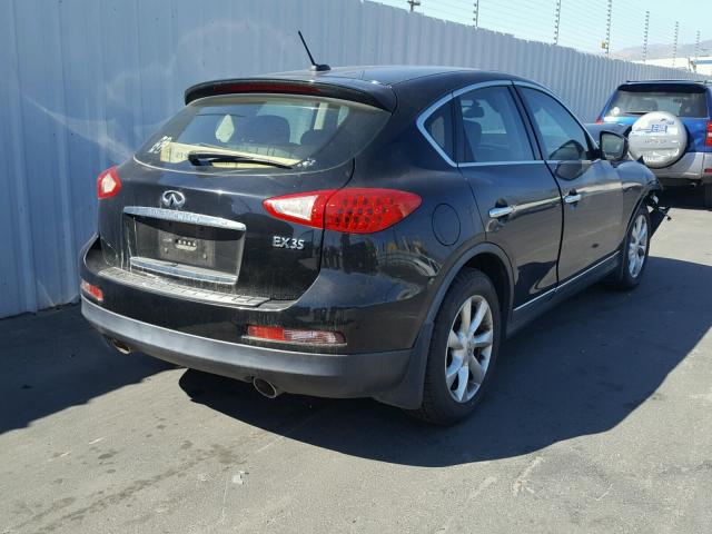 JN1AJ0HP0AM700486 - 2010 INFINITI EX35 BASE BLACK photo 4