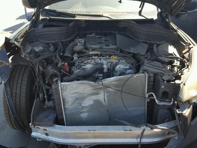 JN1AJ0HP0AM700486 - 2010 INFINITI EX35 BASE BLACK photo 7