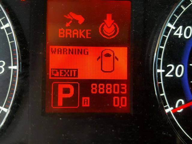 JN1AJ0HP0AM700486 - 2010 INFINITI EX35 BASE BLACK photo 8