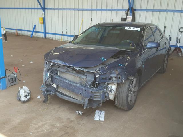 1G1ZC5EU2BF391443 - 2011 CHEVROLET MALIBU 1LT 蓝色 照片 2