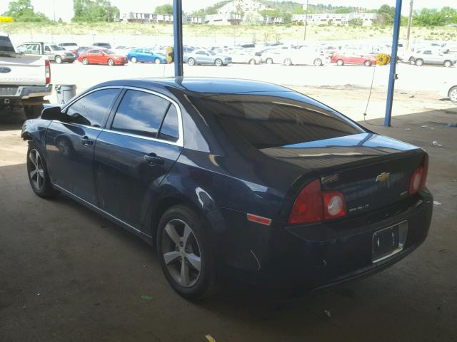 1G1ZC5EU2BF391443 - 2011 CHEVROLET MALIBU 1LT 蓝色 照片 3
