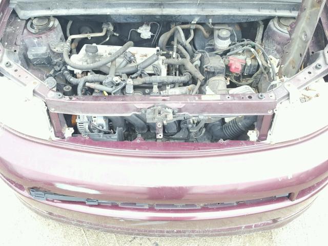 JTLKT324064031174 - 2006 TOYOTA SCION XB ბურგუნდია ფოტო 7