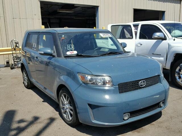 JTLKE50E981022172 - 2008 TOYOTA SCION XB TEAL photo 1