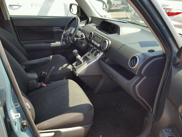 JTLKE50E981022172 - 2008 TOYOTA SCION XB 青色 照片 5