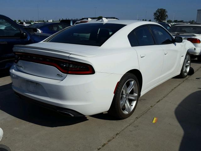 2C3CDXCT2GH250799 - 2016 DODGE CHARGER R/ WHITE photo 4