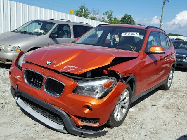WBAVL1C51EVY19116 - 2014 BMW X1 XDRIVE2 ORANGE photo 2