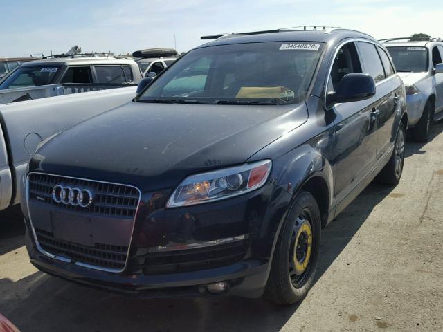 WA1BY74L17D031205 - 2007 AUDI Q7 3.6 QUA BLUE photo 2