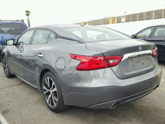 1N4AA6AP8JC369923 - 2018 NISSAN MAXIMA 3.5 GRAY photo 3