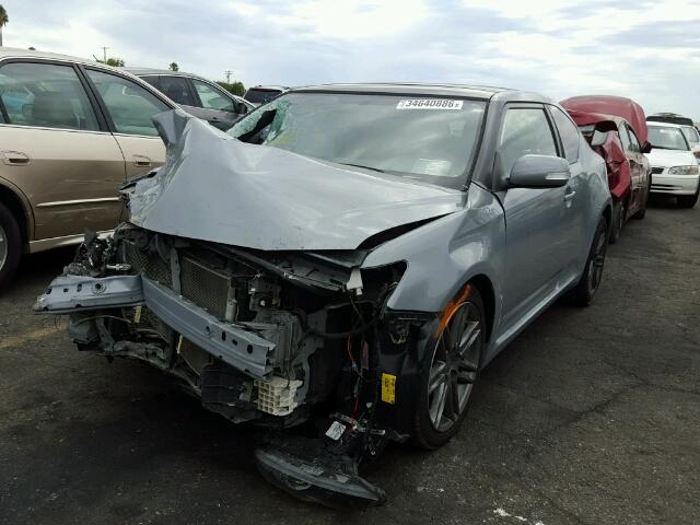 JTKJF5C72B3010581 - 2011 TOYOTA SCION TC 灰色 照片 2