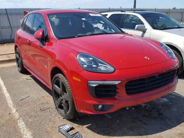 WP1AE2A28GLA60911 - 2016 PORSCHE CAYENNE SE RED photo 1