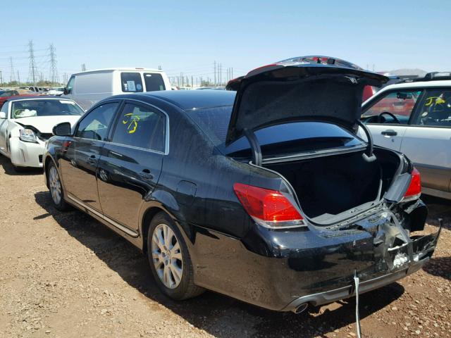 4T1BK3DB6CU453192 - 2012 TOYOTA AVALON BAS BLACK photo 3