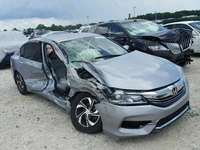 1HGCR2F30GA171272 - 2016 HONDA ACCORD LX SILVER photo 1