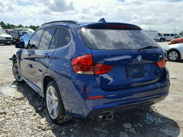 WBAVM1C58FV318383 - 2015 BMW X1 SDRIVE2 BLUE photo 3