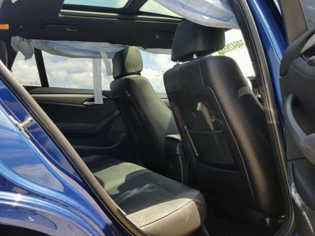 WBAVM1C58FV318383 - 2015 BMW X1 SDRIVE2 BLUE photo 6