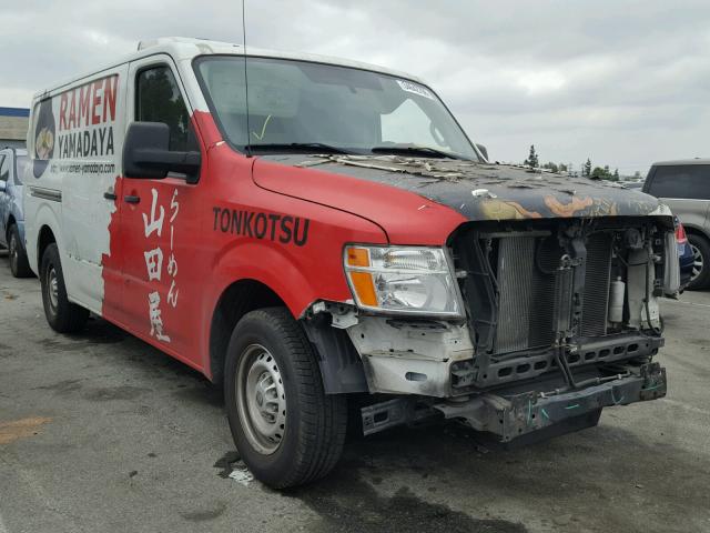 1N6BF0KM9DN100496 - 2013 NISSAN NV 1500 WHITE photo 1