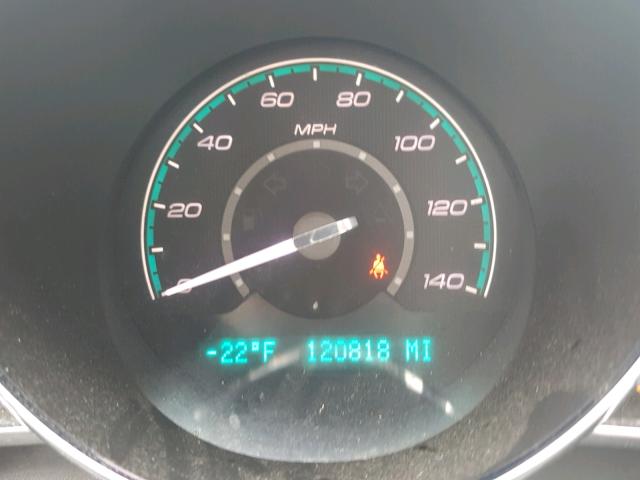 1G1ZC5EU2CF331292 - 2012 CHEVROLET MALIBU 1LT BLACK photo 8