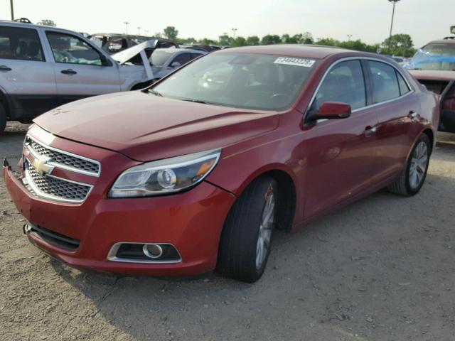 1G11H5SA5DF126026 - 2013 CHEVROLET MALIBU LTZ 红色 照片 2