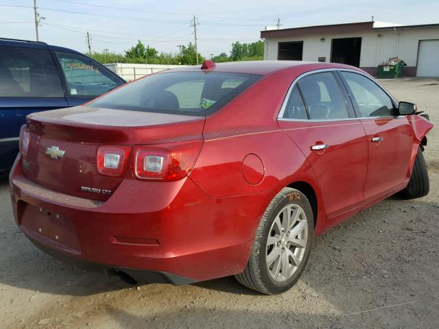 1G11H5SA5DF126026 - 2013 CHEVROLET MALIBU LTZ 红色 照片 4