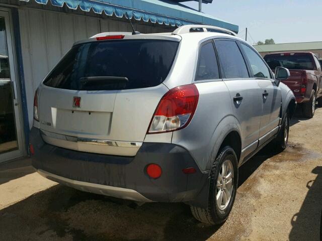 3GSCL33P49S537513 - 2009 SATURN VUE XE SILVER photo 4