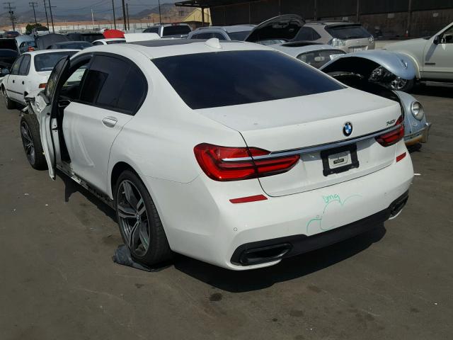 WBA7E2C50GG547397 - 2016 BMW 740 I WHITE photo 3